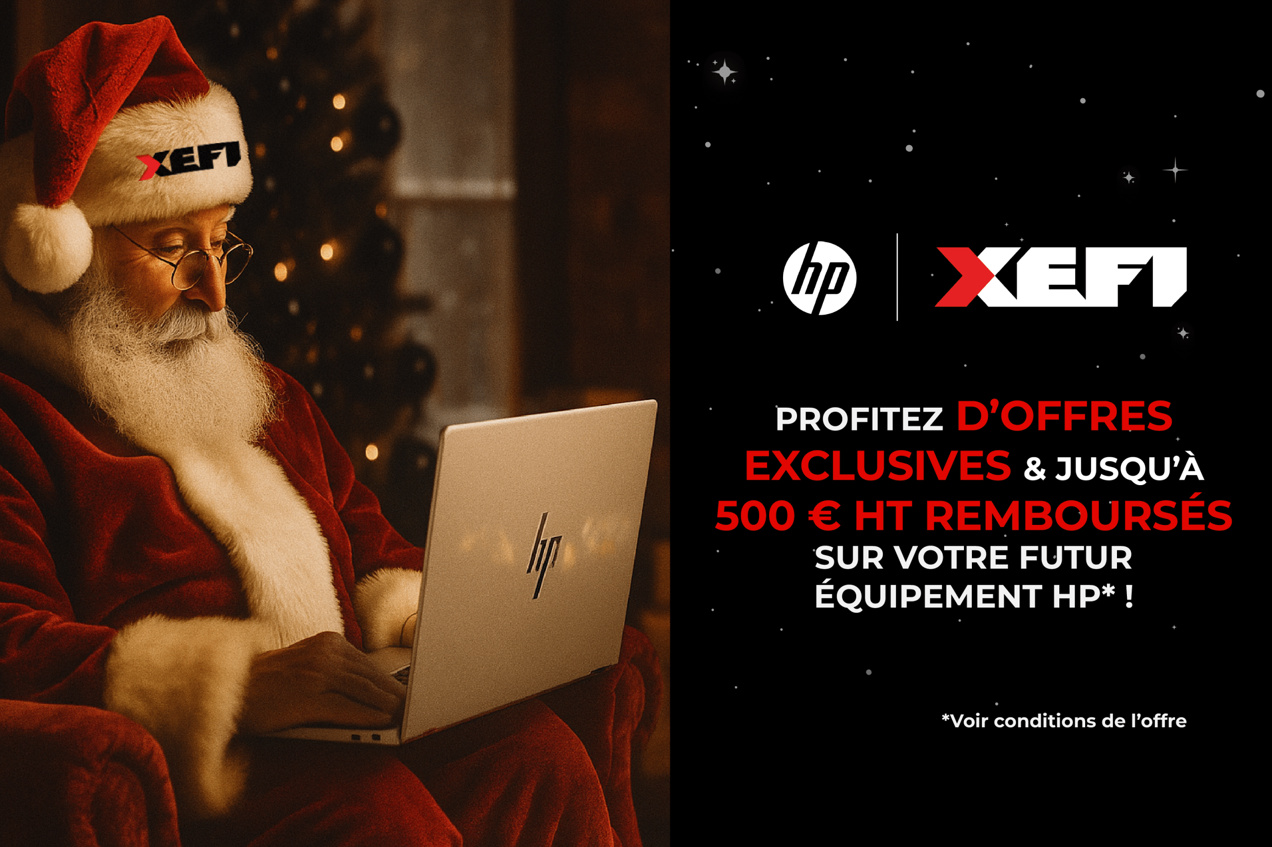 Offres exclusives sur votre futur équipement HP !